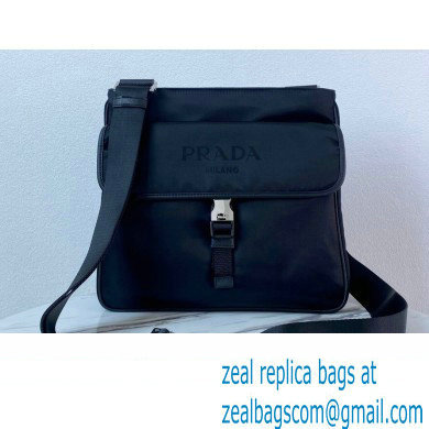 Prada Nylon Shoulder Bag VA269 Black 2023