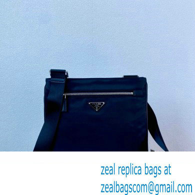 Prada Nylon Shoulder Bag VA269 Black 2023 - Click Image to Close