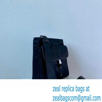 Prada Nylon Shoulder Bag VA269 Black 2023