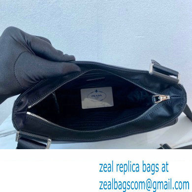 Prada Nylon Shoulder Bag VA269 Black 2023 - Click Image to Close