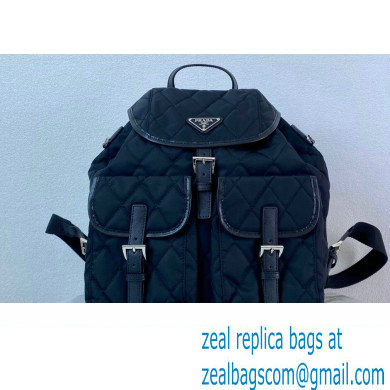 Prada Nylon and leather backpack Bag BZ2811 Black 2023 - Click Image to Close