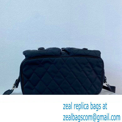 Prada Nylon and leather backpack Bag BZ2811 Black 2023 - Click Image to Close