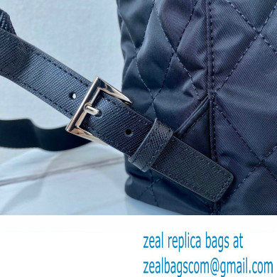 Prada Nylon and leather backpack Bag BZ2811 Black 2023 - Click Image to Close