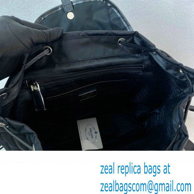 Prada Nylon and leather backpack Bag BZ2811 Black 2023 - Click Image to Close