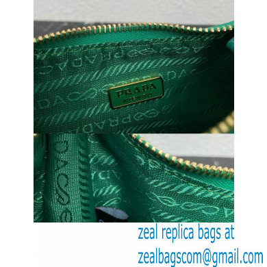 Prada Re-Edition 1995 Chaine Re-Nylon Mini Hobo Bag 1BC204 Green 2024
