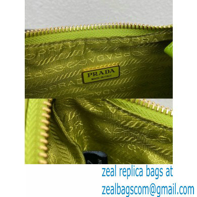 Prada Re-Edition 1995 Chaine Re-Nylon Mini Hobo Bag 1BC204 Light Green 2024