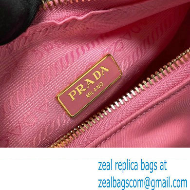 Prada Re-Edition 2005 Re-Nylon Hobo Bag 1BH204 Pink/Gold 2024