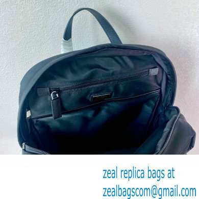 Prada Re-Nylon and Saffiano leather backpack Bag 2VZ104 Black 2023 - Click Image to Close