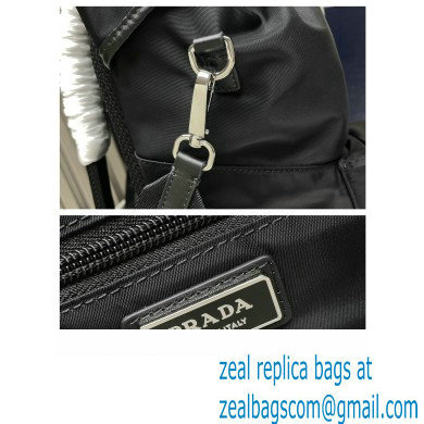 Prada Re-Nylon and leather backpack Bag 2VZ108 Black 2024