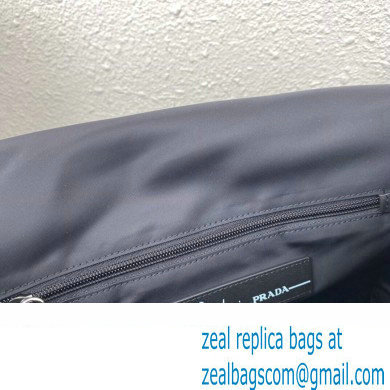 Prada Re-nylon Large Padded Shoulder Bag 1BC208 Black 2023