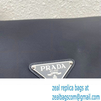 Prada Re-nylon Medium Padded Shoulder Bag 1BD255 Black 2023 - Click Image to Close