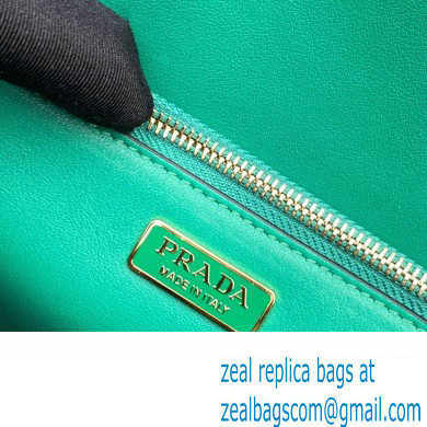 Prada Saffiano leather shoulder Bag 1BD318 Green 2023