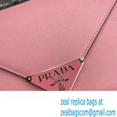 Prada Saffiano leather shoulder Bag 1BD318 Pink 2023 - Click Image to Close
