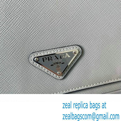 Prada Saffiano leather shoulder bag 2VD059 Gray 2023