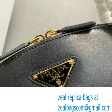 Prada Small leather handbag 1BA427 Black 2024 - Click Image to Close