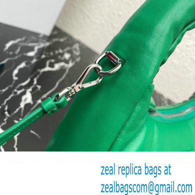 Prada Soft padded nappa leather mini-bag 1BA384 Green 2023 - Click Image to Close