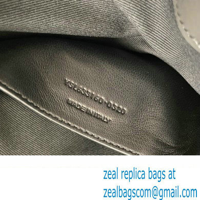 Saint Laurent Niki Baby Bag in Crinkled Vintage Leather 633160 Etoupe