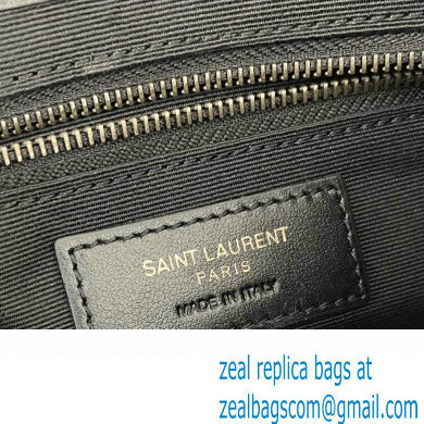 Saint Laurent Niki Chain Wallet Bag in Crinkled Vintage Leather 583103 Gray - Click Image to Close