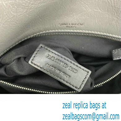 Saint Laurent Niki medium Bag in Crinkled Vintage Leather 633158 Etoupe - Click Image to Close