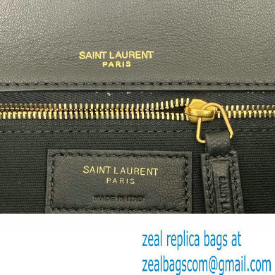 Saint Laurent calypso Bag in plunged lambskin 734153 Black