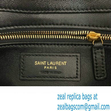 Saint Laurent le 5 à 7 Bag in padded lambskin 763419 Black - Click Image to Close