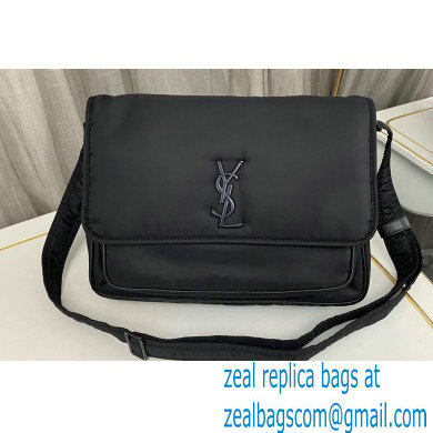 Saint Laurent niki messenger Bag in econyl 757146 Black