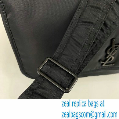 Saint Laurent niki messenger Bag in econyl 757146 Black - Click Image to Close