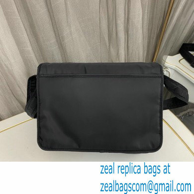 Saint Laurent niki messenger Bag in econyl 757146 Black