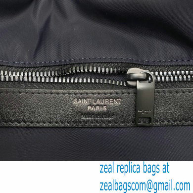 Saint Laurent niki messenger Bag in econyl 757146 Blue