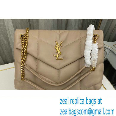 Saint Laurent puffer medium Bag in nappa leather 577475 Beige