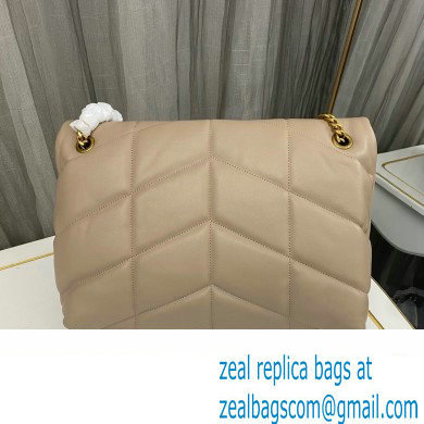 Saint Laurent puffer medium Bag in nappa leather 577475 Beige