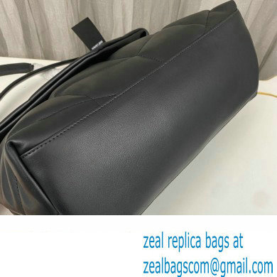 Saint Laurent puffer medium Bag in nappa leather 577475 Black/Silver