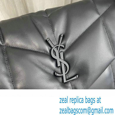 Saint Laurent puffer medium Bag in nappa leather 577475 Black - Click Image to Close