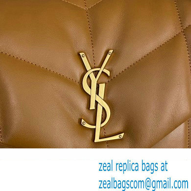 Saint Laurent puffer medium Bag in nappa leather 577475 Brown