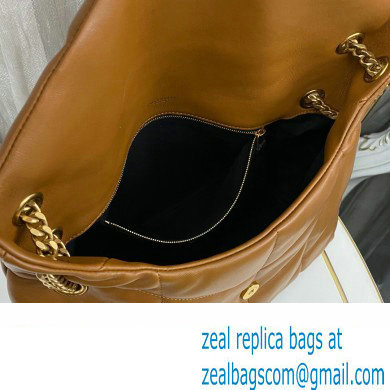 Saint Laurent puffer medium Bag in nappa leather 577475 Brown
