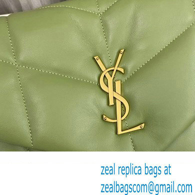 Saint Laurent puffer medium Bag in nappa leather 577475 Green