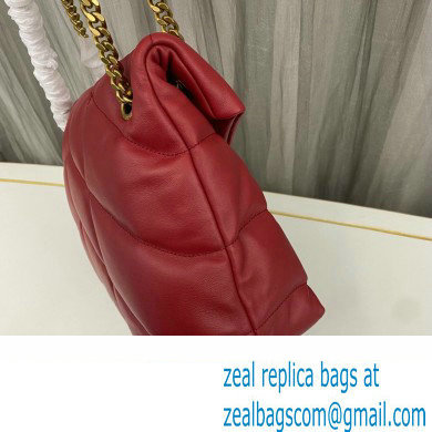 Saint Laurent puffer medium Bag in nappa leather 577475 Red