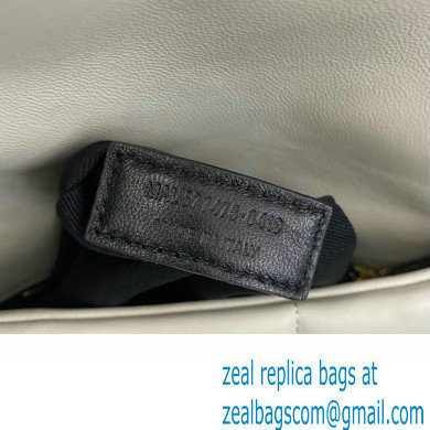 Saint Laurent puffer medium Bag in nappa leather 577475 Vintage White/Gold