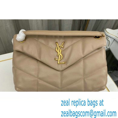 Saint Laurent puffer small Bag in nappa leather 577476 Beige