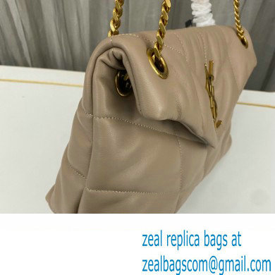 Saint Laurent puffer small Bag in nappa leather 577476 Beige