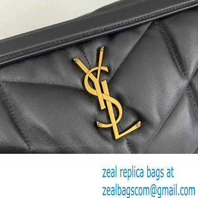 Saint Laurent puffer small Bag in nappa leather 577476 Black/Gold