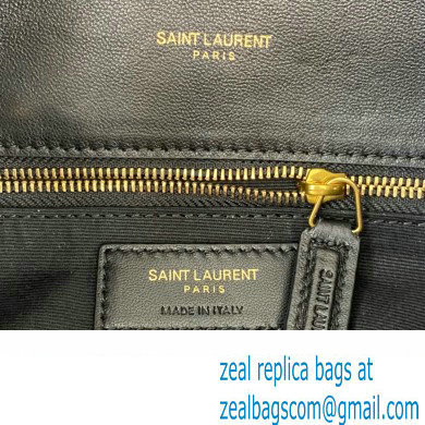 Saint Laurent puffer small Bag in nappa leather 577476 Black/Gold - Click Image to Close