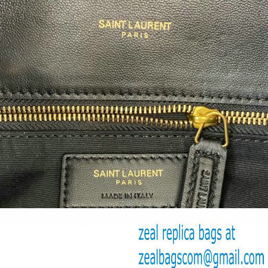 Saint Laurent puffer small Bag in nappa leather 577476 Black/Gold