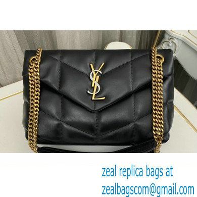 Saint Laurent puffer small Bag in nappa leather 577476 Black/Tricolor