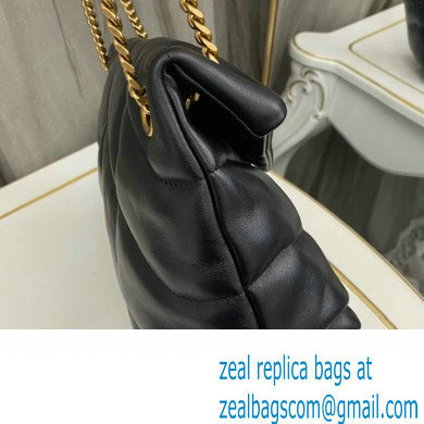 Saint Laurent puffer small Bag in nappa leather 577476 Black/Tricolor