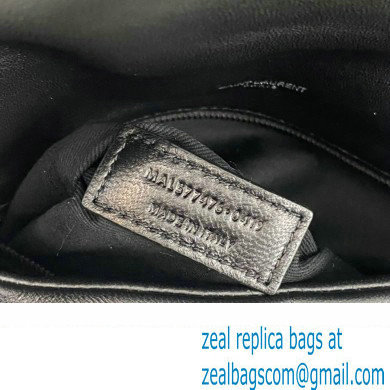 Saint Laurent puffer small Bag in nappa leather 577476 Black - Click Image to Close