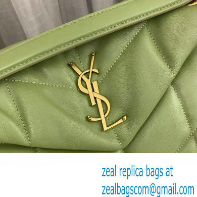 Saint Laurent puffer small Bag in nappa leather 577476 Green - Click Image to Close