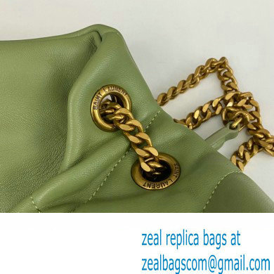Saint Laurent puffer small Bag in nappa leather 577476 Green