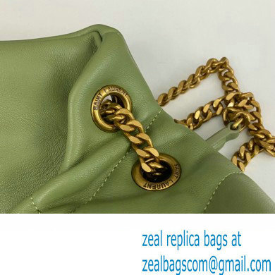 Saint Laurent puffer small Bag in nappa leather 577476 Green - Click Image to Close