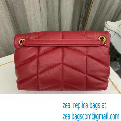 Saint Laurent puffer small Bag in nappa leather 577476 Red